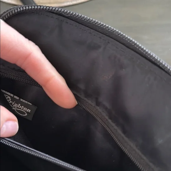 Brighton Black Croc-Embossed purse - Picture 10 of 12